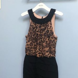 B. Darlin cheetah dress